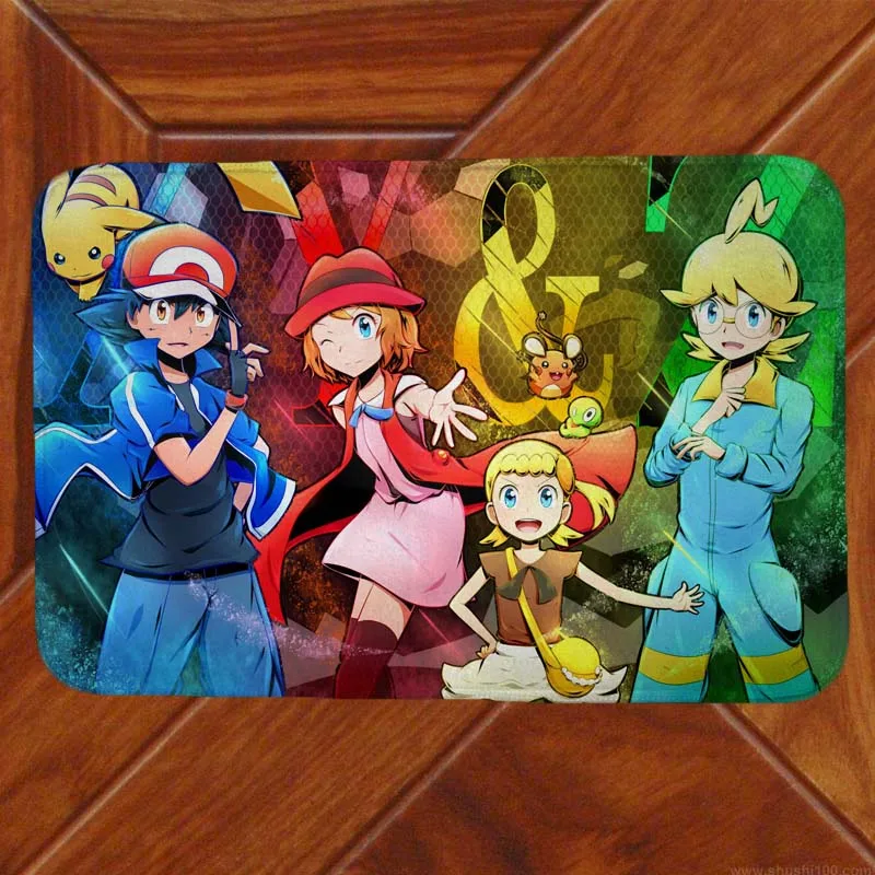 Напольный коврик POKEMON Pikachu Декор для спальни Аниме Манга 001|mat carpet|floor matfloor mat carpet |