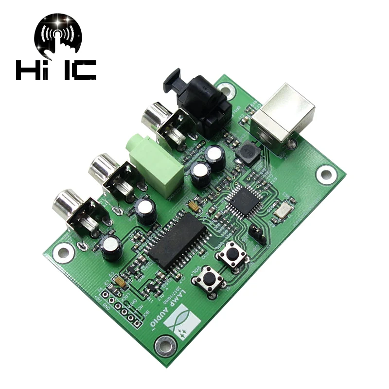 PCM2706 TDA1305 цифрового интерфейса USB к I2S/IIS/оптический коаксиальный Выход SPDIF HiFi ЦАП