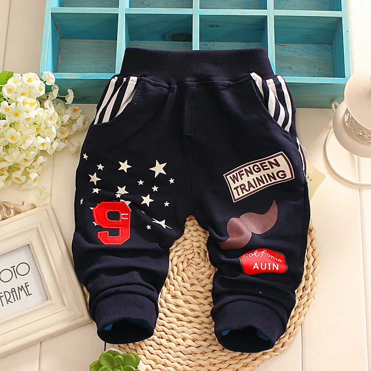 2016 New Spring&ampAutumn High quality cotton 1 piece baby pants 0-3 years boy |