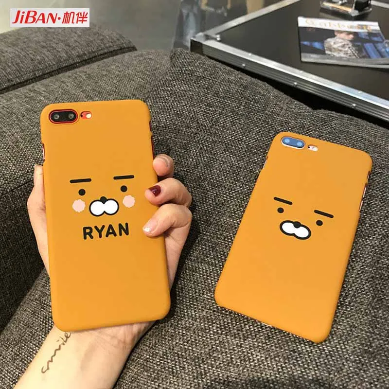 Jiban супер прекрасный мультфильм Райан медведя Лев чехол для iPhone 7 плюс Жесткий