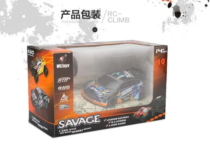 Wltoys 1:24 RC автомобиль A202 A212 A222 A232 A242 A252 2 4 г 4WD дистанционный пульт от комаров drift rally