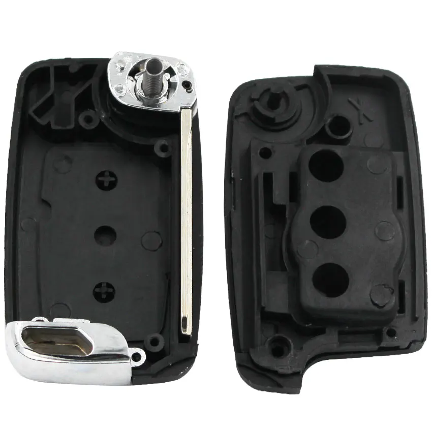 Новинка сменный складной чехол для ключа с 2 кнопками и дистанционным
