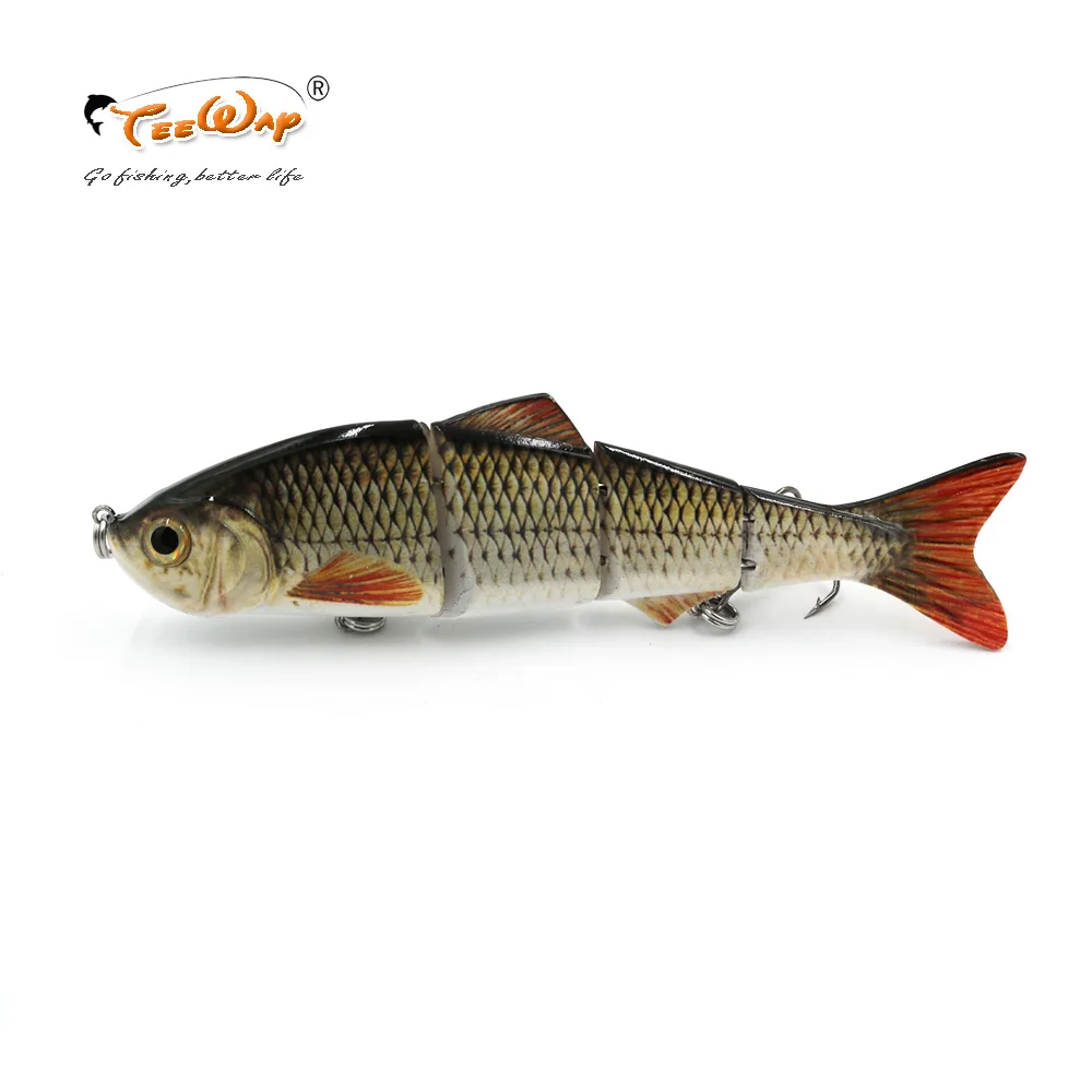 Рыболовная приманка 4 Сегмент Swimbait Crankbait тяжелая медленная 35 г 15 см рыболовные