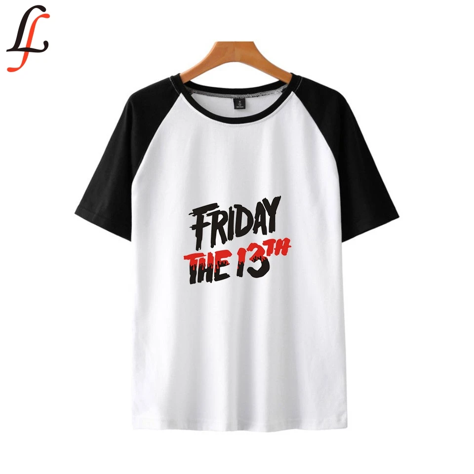 Friday the 13th игра летняя футболка для женщин/мужчин одежда в полоску Harajuku Highstreet 2019