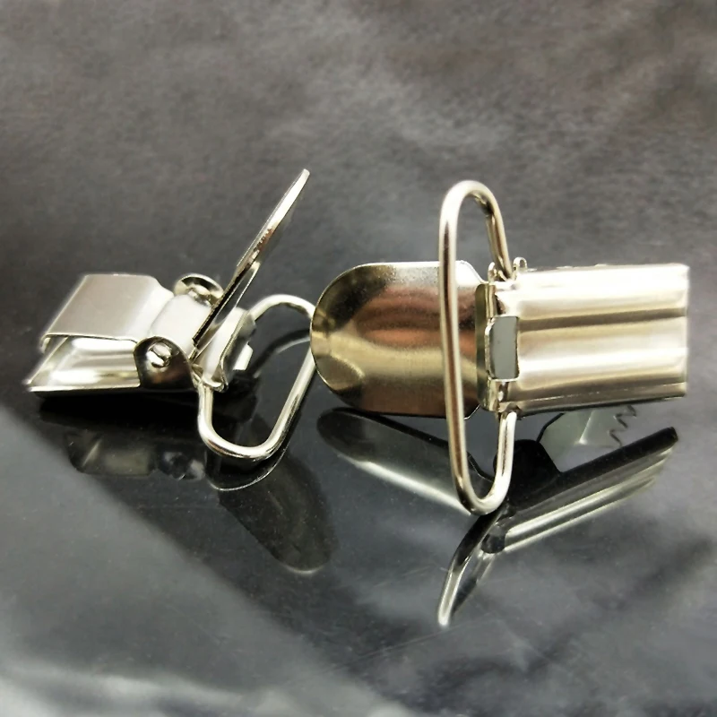 

Metal Pacifier Suspender Clips Garment Clips Craft for Bib Clips Toy Holder Clothes Sewing Accessory 6 pcs/lot