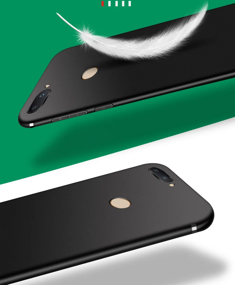 Чехол для Redmi 6 6A матовый мягкий чехол из ТПУ с полным закаленным стеклом защита