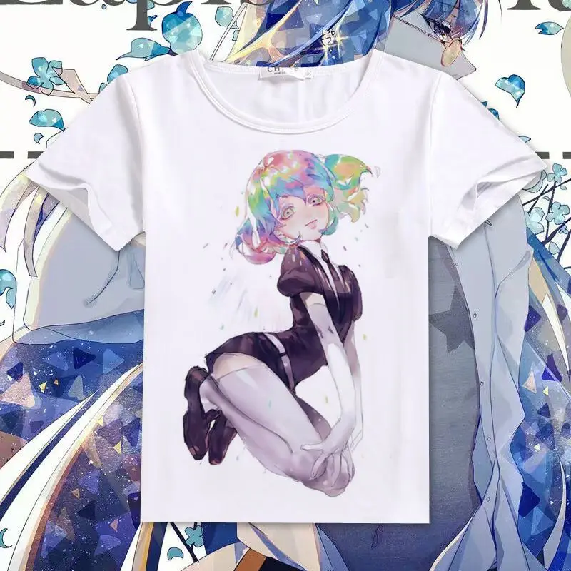 2018 футболки для косплея Houseki no Kuni мужские топы с коротким рукавом фосфопилллитные