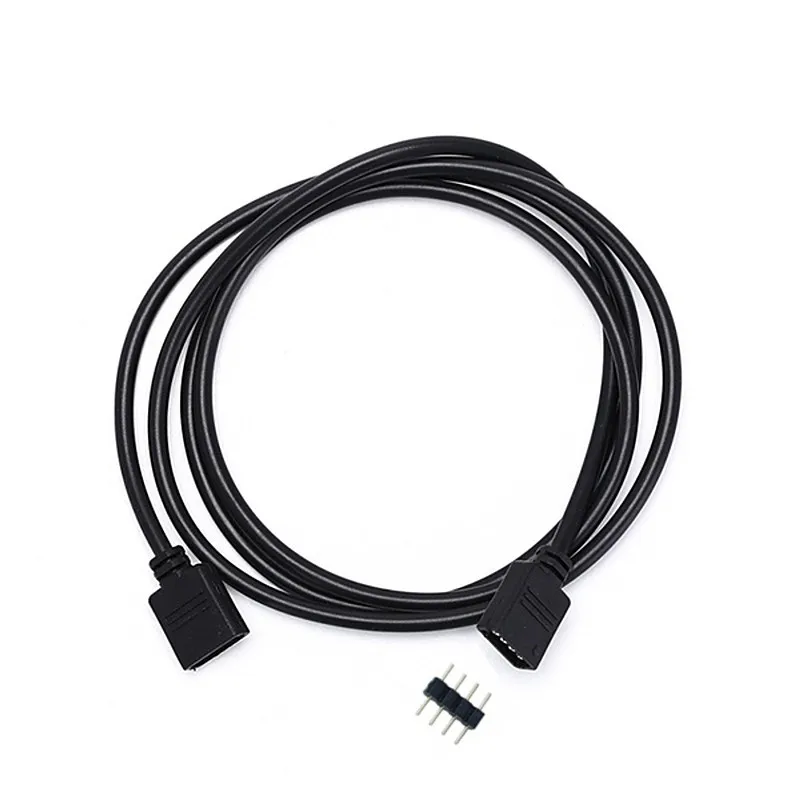 4Pin Удлинительный провод шнур соединитель RGB 5050 3528 Светодиодные полосы света