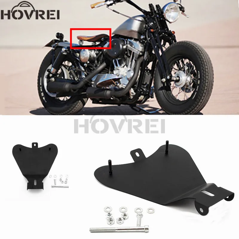 Ретро Мотоцикл Solo сиденье опорная пластина Кронштейн Поддержка для honda Harley Chopper