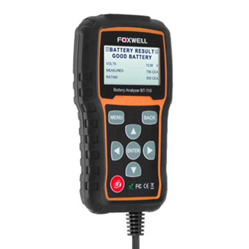 Foxwell bt705 bt 705 12 вольт Батарея анализатор тестер непосредственно обнаружить плохой