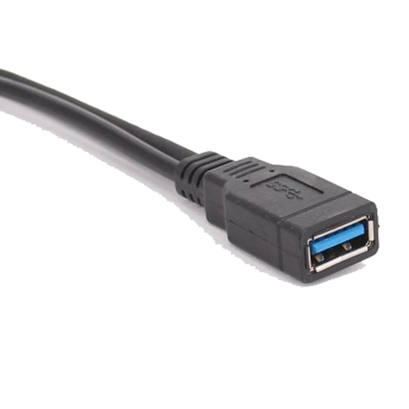 USB 3 0 Женский двойной Мужской дополнительный кабель удлинитель питания для 2 5