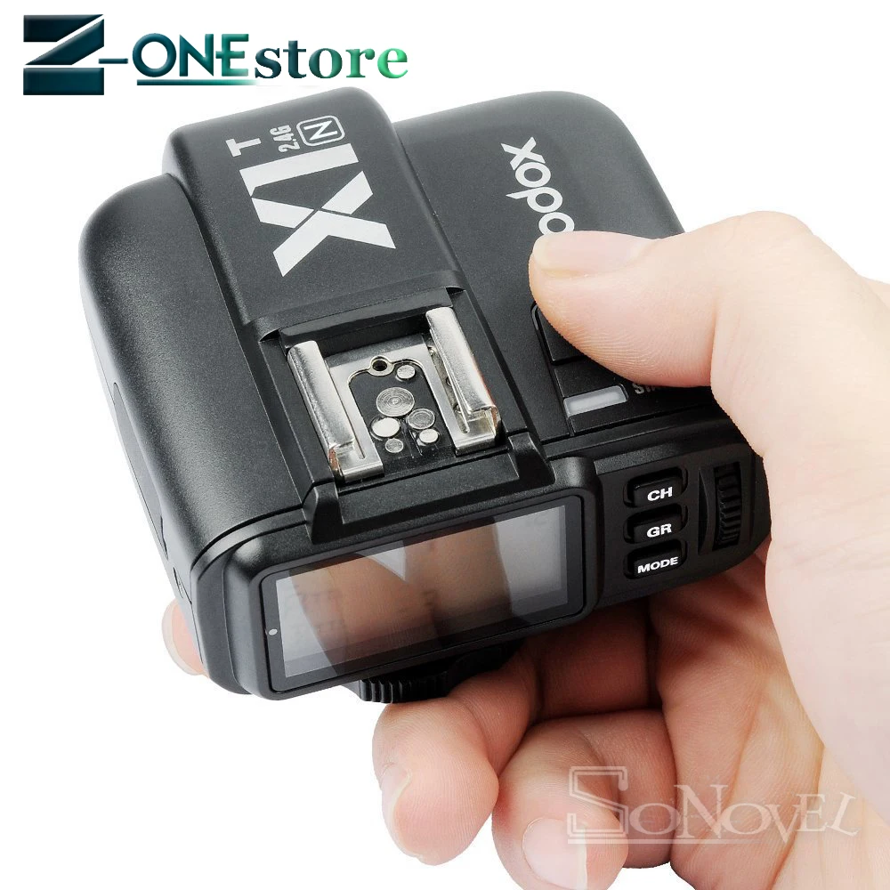 Триггер вспышки GODOX X1N TTL 2 4G беспроводной X1T N передатчик + X1R приемник для Nikon D800 D3X D3