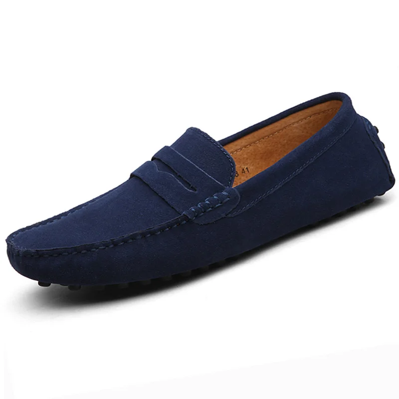 Flats Men Loafers Leather Shoes Casual Slip On Mocassin Homme Summer Driving tenis masculino adulto zapatos de hombre | Обувь
