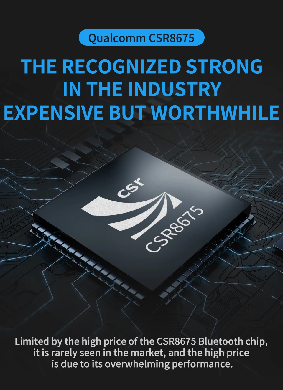 KZ беспроводной Bluetooth адаптер CSR8675 IPX5 APTX HD AAC с микрофоном 2Pin 0,75 разъем для KZ ZSN/ZS10 Pro/AS16/ZST/ZS10/AS10/AS06
