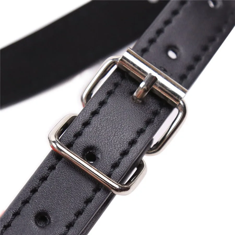 Rubber Penis Insert Oral Sex Mouth Gag Open Lip Style Ring With Leather Strap BDSM Toys For Couples | Красота и здоровье