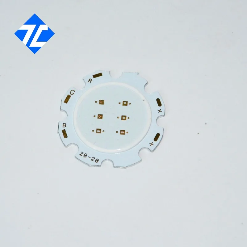 5 шт./лот 6 Вт COB RGB LED ландшафтное освещение бусины DIY прожектор подводная лампа