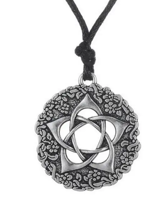 Веревочная подвеска в языческом стиле ювелирное изделие из цинкового сплава