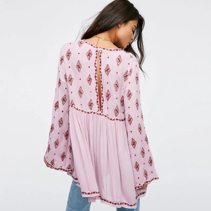 Платье-топ с вышивкой стразами платье большого размера v-образным вырезом