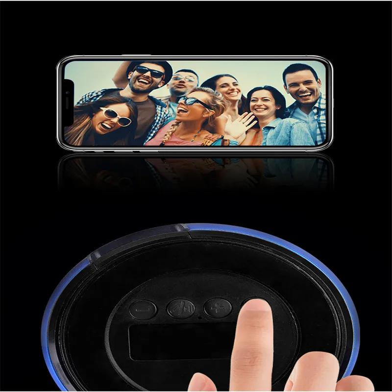 Многофункциональный динамик bluetooth портативный TWS применим к различным моделям