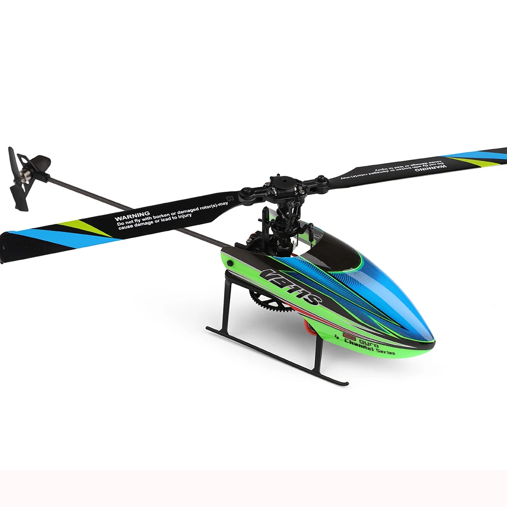 WLtoys V911S 245 мм 2,4G 4CH 6-Aixs Flybarless RC вертолет RTF 80-100 м расстояние полета и 4 шт. 3,7 в 250 мАч Lipo батарея детская игрушка