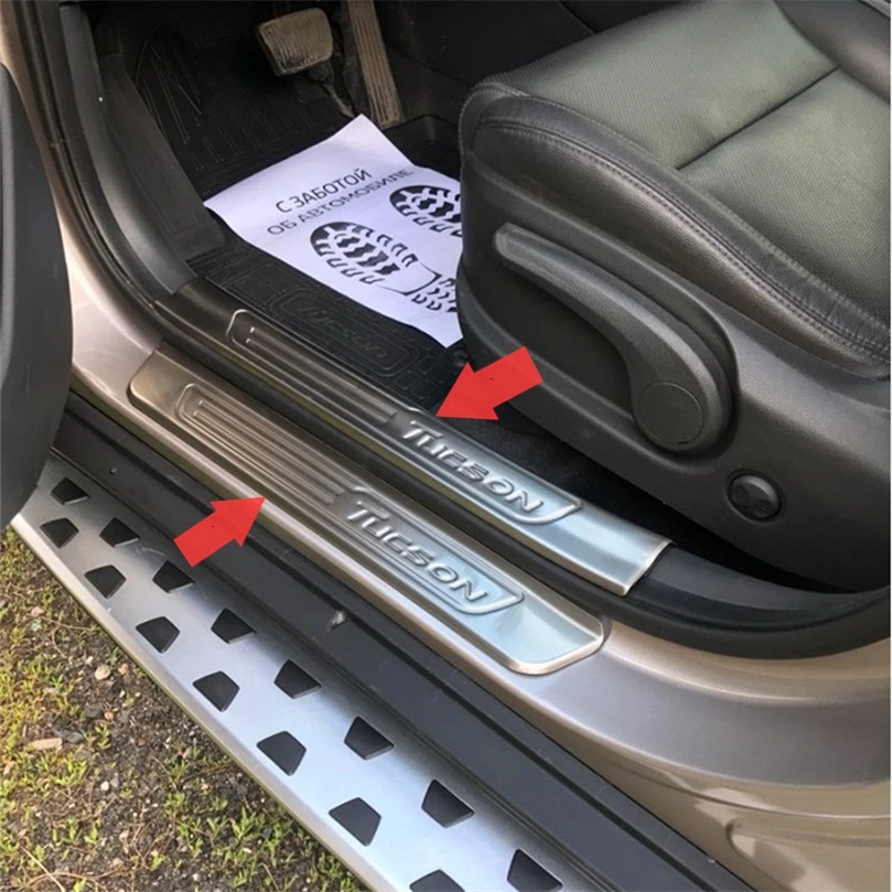 Автомобильные наклейки ABAIWAI аксессуары подножки для Hyundai Tucson автомобильные