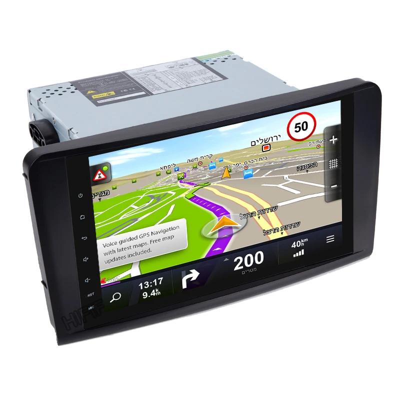 HIFIF Android 7 12 два Din 9 дюймов Автомобильный радиоплеер для Mercedes/Benz/GL ML класса W164 X164 ML350