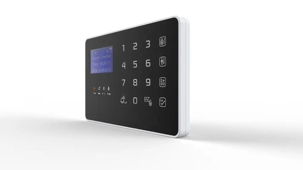 Quad Band сенсорная клавиатура Беспроводной GSM сигнализации Системы для дома