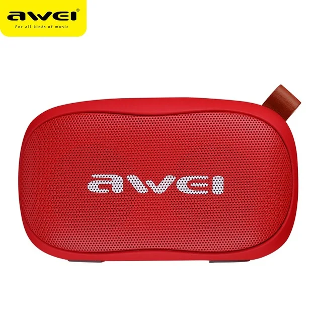 Red DRXENN Awei Y900 Мини Портативная Беспроводная Bluetooth акустическая система 3D стерео музыка объемная Поддержка Bluetooth TF карта USB - Цвет: Red