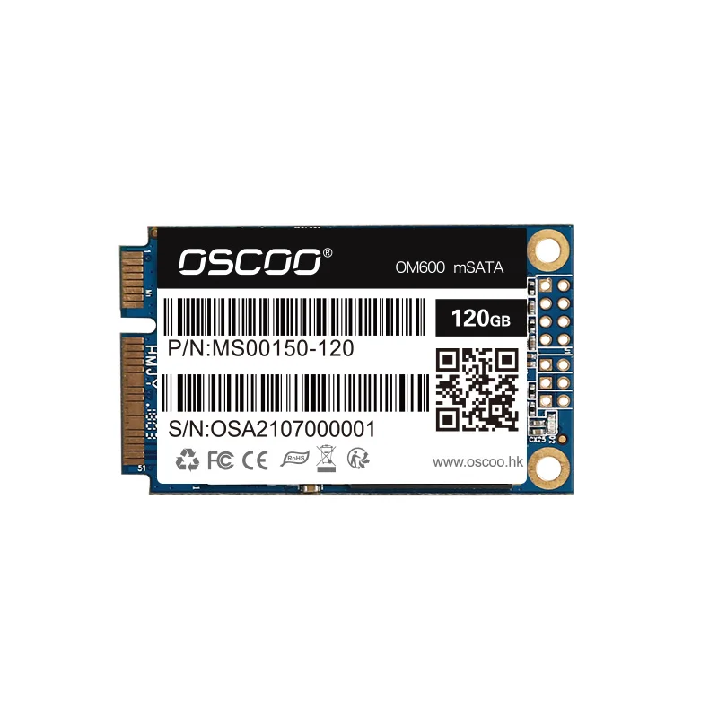 OSCOO Msata SSD жесткий диск 128 ГБ 256 Drevo Disco Duro 120 M-sata HDD диски для ноутбуков 1 8