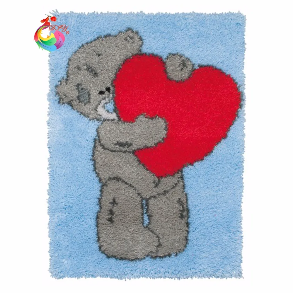 Набор для вышивки с крючком защелкой наборы ковров крестиком нитки домашнего