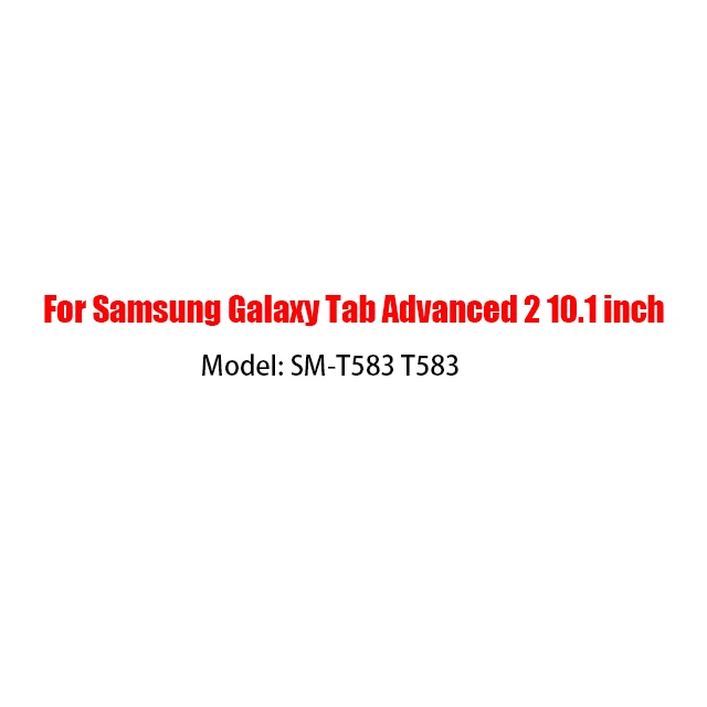 T583 MTT чехол для планшета на заказ для samsung Galaxy Tab A A6 10,1 дюймов/s5e 10,5 '' из искусственной кожи, откидной смарт-чехол funda SM-T510 515 T580 - Цвет: T583