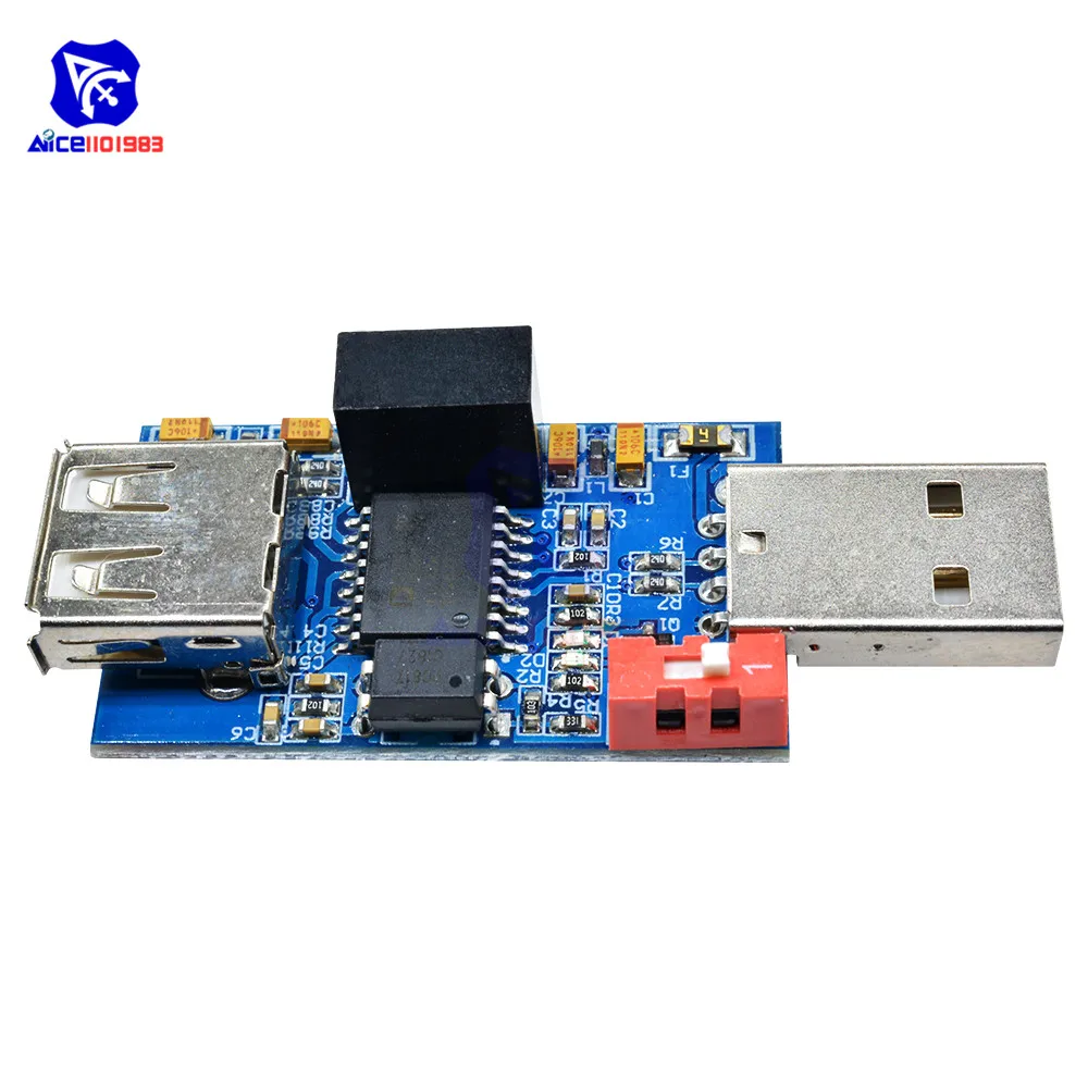 Diymore 1500 В USB к изоляционная плата модуль защиты ADUM4160 ADUM3160 2 0|usb to usb isolator|usb 2.0usb |