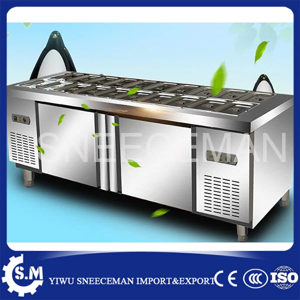 Станок для приготовления салата пиццы сэндвичей из нержавеющей стали | Бытовая