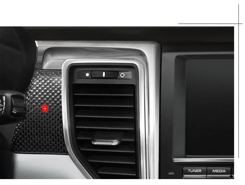 

Fit for Porsche Macan Carbon fiber Interior control