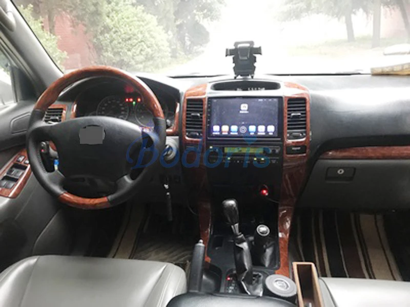 Toyota Land Cruiser 120 Prado FJ120 Interior Wooden Color Trim Panel Cover Overlay 2003-2009 Car Styling Accessories image 6