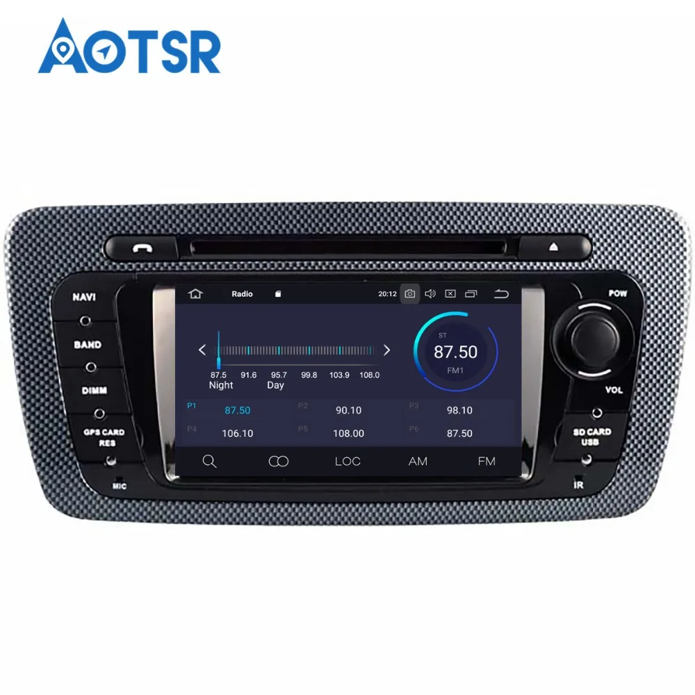 Автомагнитола 2 din Android 9 0 4 + 32 ГБ мультимедийный DVD плеер для SEAT IBIZA 2009 2010 2011 2012 2013 GPS
