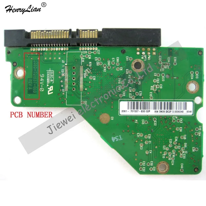 HDD PCB для логической платы/платы номер: 2060 701537 003 REV A палка: 2061 E00|for hdd|pcb hddboard board |