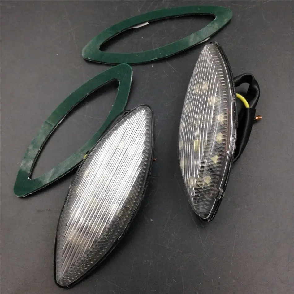 12V LED заподлицо поворотник для езды на мотоцикле 2006 2007 Kawasaki ZX14 ZX14R| |