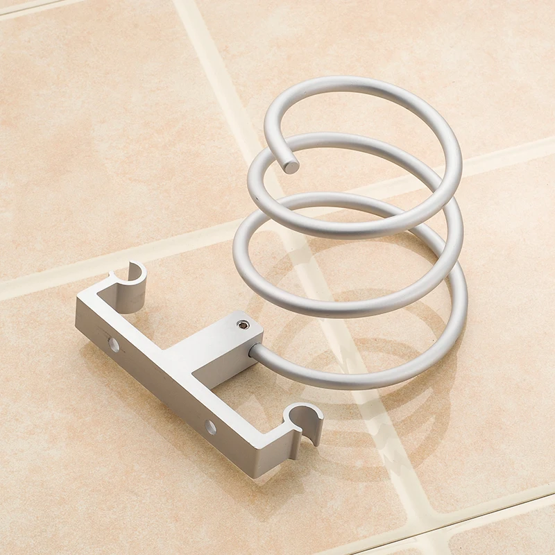 BVZ Wall-mounted Hair Dryer Hanger bathroom Shelf Hairdryer holder Stand salon toilet shelves Bathroom Accessories | Обустройство