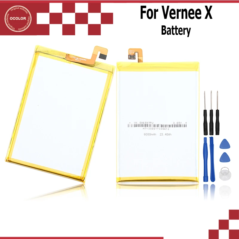 Ocolor для Vernee X Аккумулятор 6200 мАч запасной резервный аккумулятор большой емкости