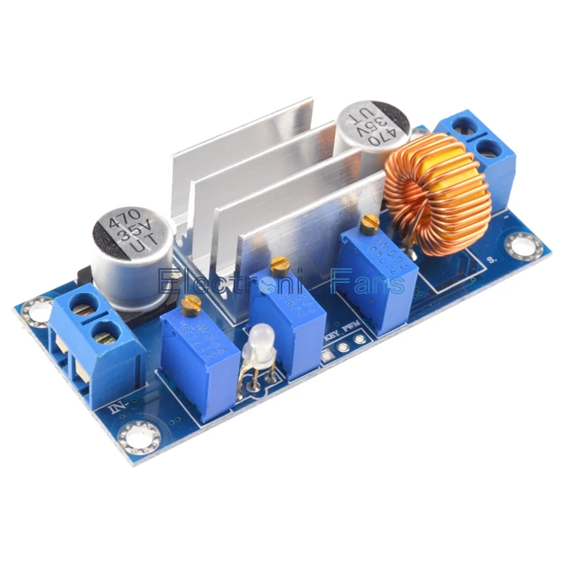 5 шт./лот 5A Max DC XL4005 понижающий модуль питания Buck Регулируемая CC/CV литиевая плата