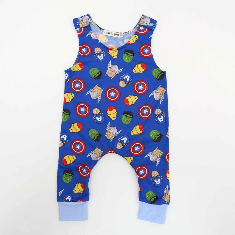 Детские комбинезоны из тонкого хлопка новорожденных мальчиков комбинезон
