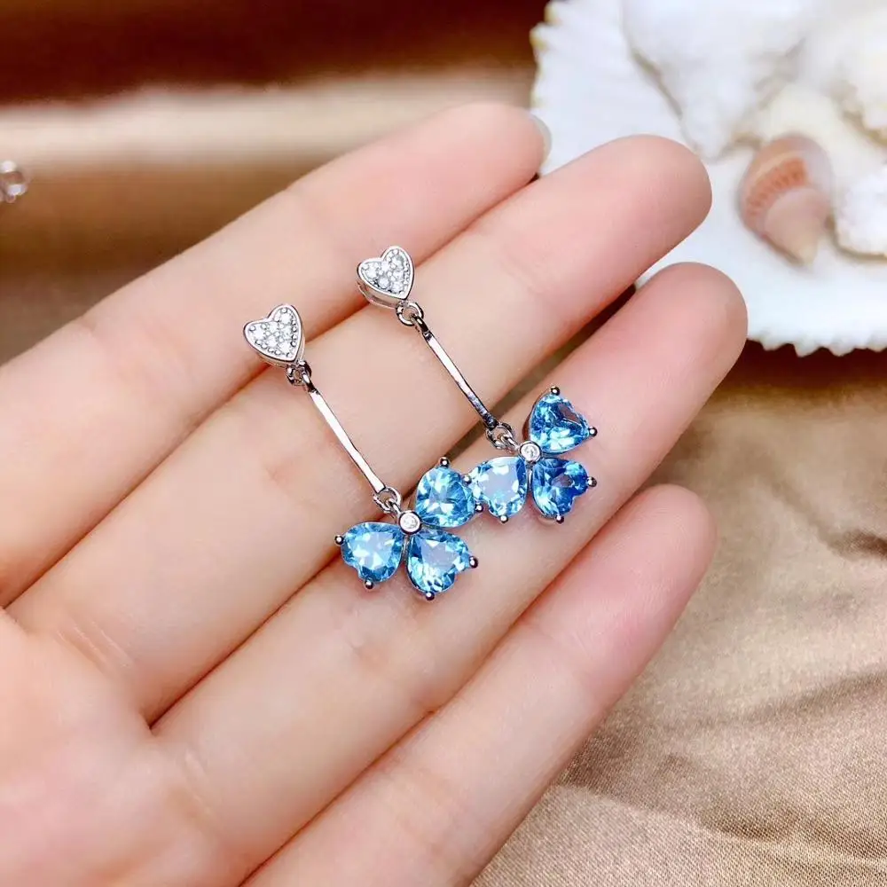 Комплект из колье и серёг серебра 925 пробы | Украшения аксессуары