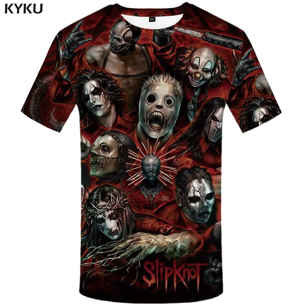 3d t shirt 09 KYKU космический корабль Футболка Мужская Механическая футболка Забавные футболки хип-хоп Футболка уличная горная 3d футболка Черная мужская одежда - Цвет: 3d t shirt 09