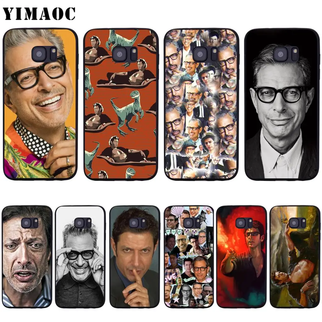 Чехол YIMAOC Jeff Goldblum для Samsung Galaxy A7 A8 A9 A10 A20 A30 A40 A50 A70 M10 M20 M30 S10e J6 Plus|Бамперы| |