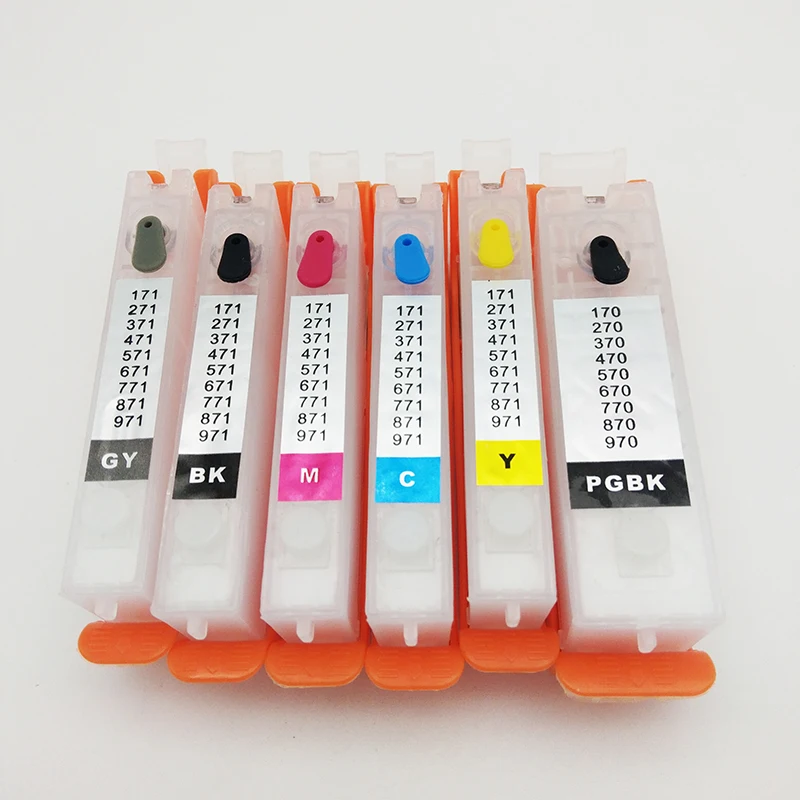 

Einkshop pgi-480 cli-481 Refill Ink Cartridge For Canon PIXMA TR7540 TR8540 TS6140 TS8140 TS9140 with one time chip