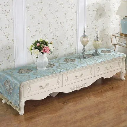 Роскошная кружевная скатерть прямоугольная свадебное украшение кухонные