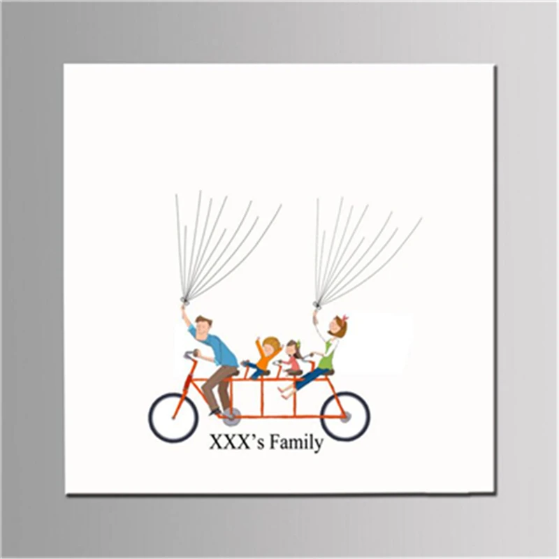 1 шт. персонализированная Гостевая книга с отпечатком пальца | Дом и сад