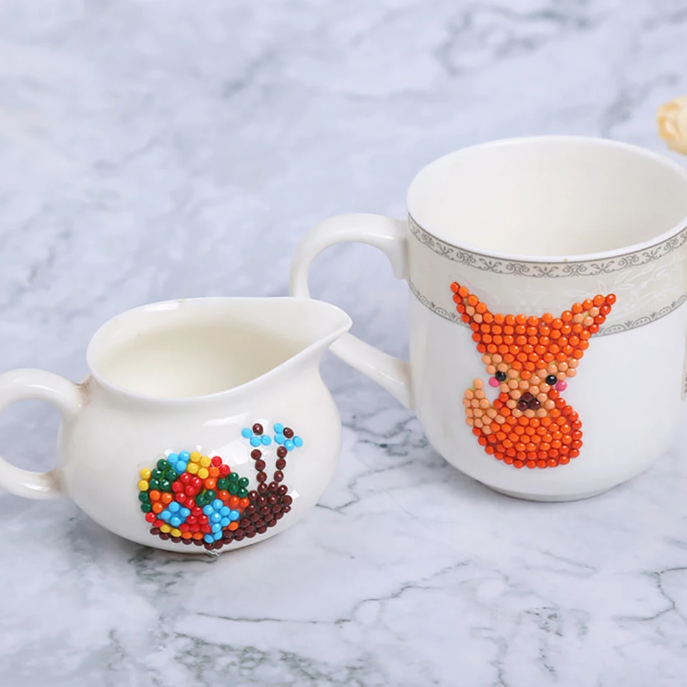 10 шт. лесных животных Смола Стразы DIY алмазная живопись телефонные наклейки для