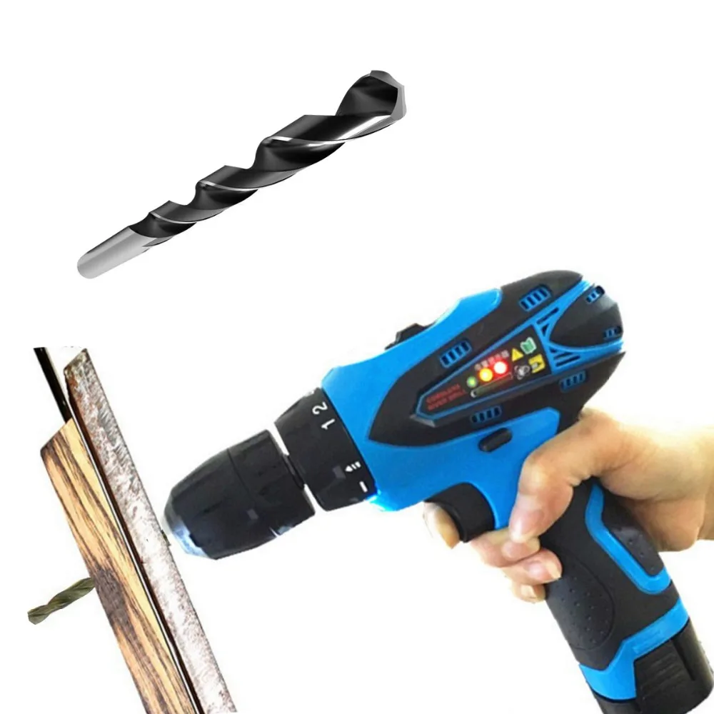 13 шт./компл. HSS высокая Скорость стали спиральное сверло для металла с титановым